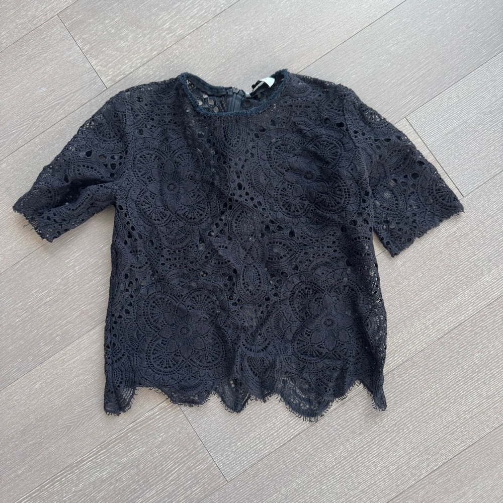 Sandro Lace Top
